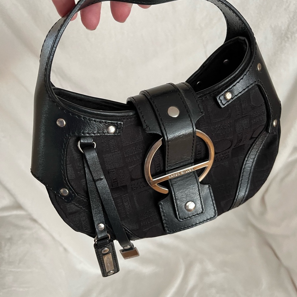 Karen Millen Black Mini Bag